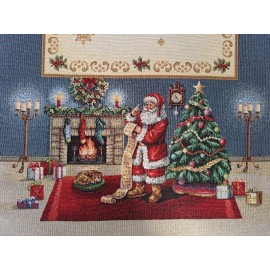 Bieżnik ze Świętym Mikołajem 40x100 cm 1196
