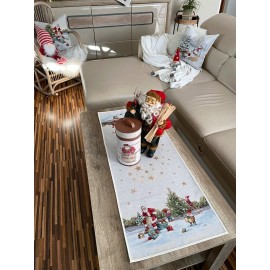 Bieżnik 40x100 cm ze Świętym Mikołajem 1202