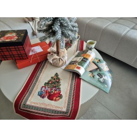 Bieżnik z choinką 40x100 cm V16